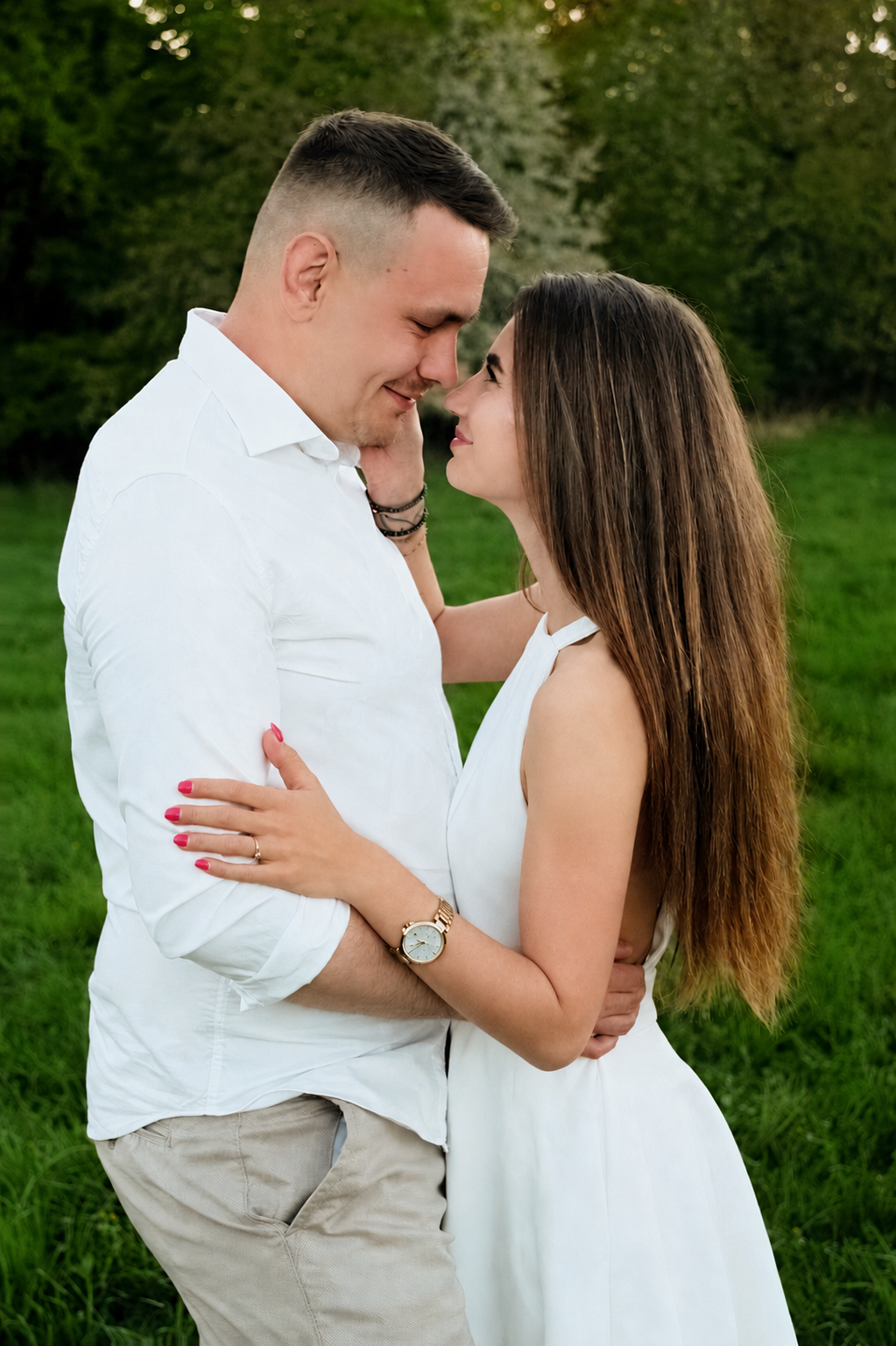 Eliška a David v přírodě